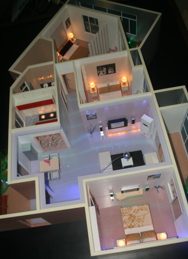 房地產(chǎn)營銷中心戶型沙盤