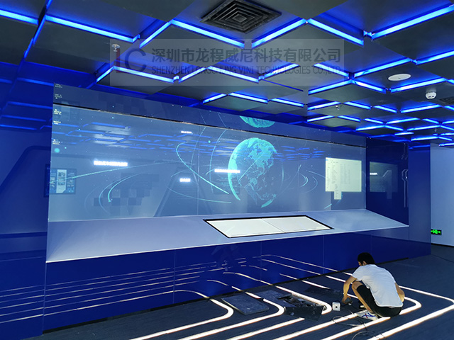多媒體展館展廳數(shù)字展項(xiàng)施工